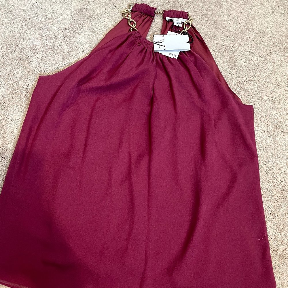 BNWT Diane Von Furstenberg Chain Halter